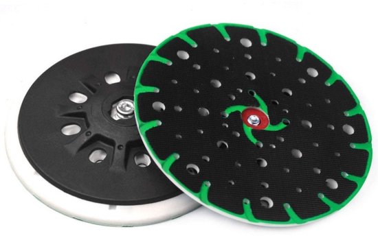 Schuurzool 150mm M8 - 49 Gaten met Stofopvang - Festool Compatibel