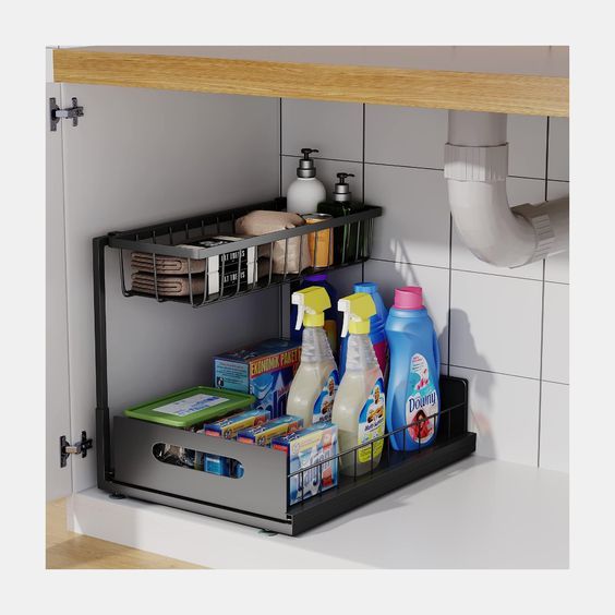 Onder Gootsteen Organizer – Nooit Meer Rommel