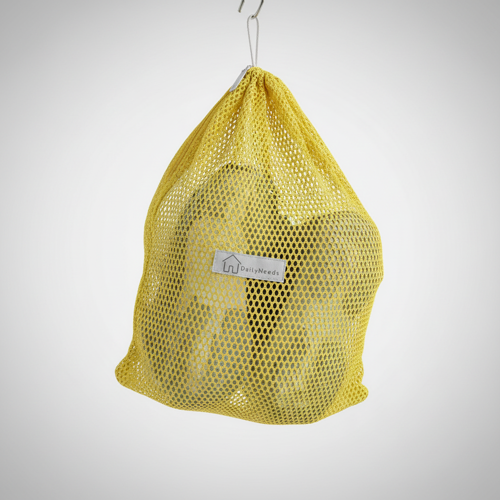 Schoenwastas hangend met mesh detail